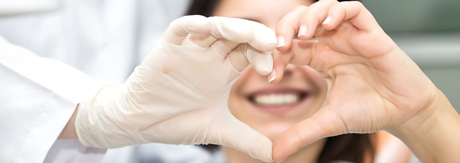 Woman Creates A Heart Shape Using Her Hands at Meadville Pennsylvania