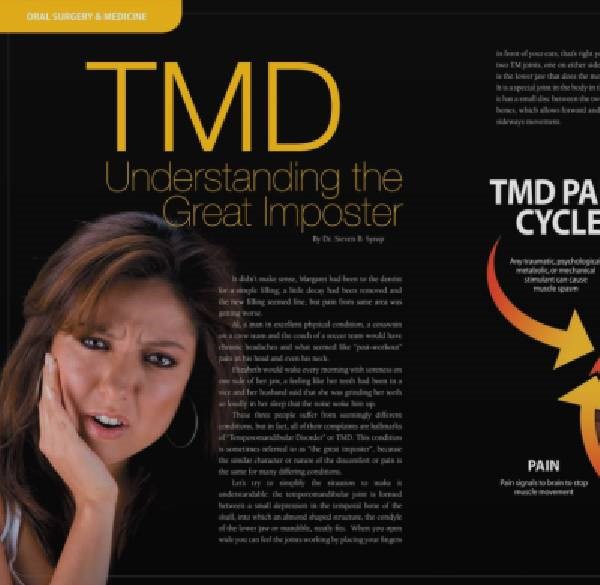 Cover of Tmd magazine at Dr Shok Office Meadville Pennsylvania