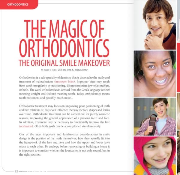 Magic of Orthodontics Article at Meadville Pennsylvania